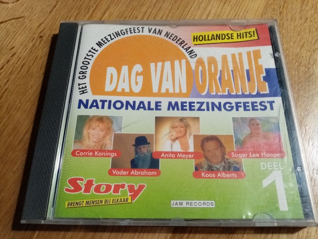 CD - Dag van Oranje deel 1, Ophalen of Verzenden, Gebruikt, Levenslied of Smartlap, Verzamelalbum