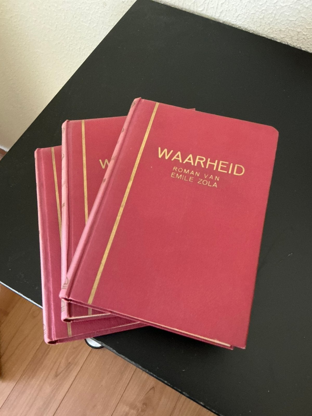 EMILE ZOLA. WAARHEID. 3 boeken deel 1+2+3 totaal €12,50, Ophalen of Verzenden, Gelezen