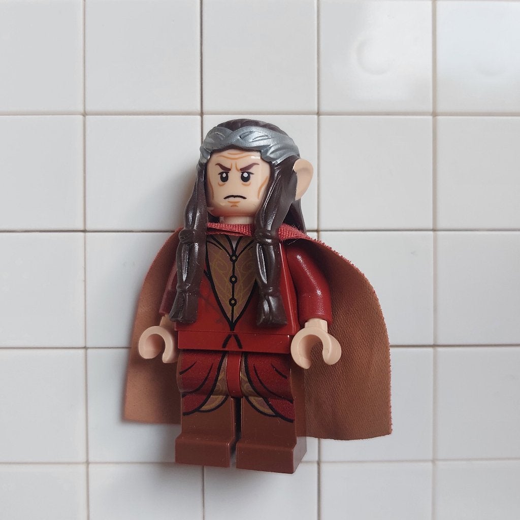 LEGO LOTR Minifig - Elrond - lor059, Ophalen of Verzenden, Zo goed als nieuw