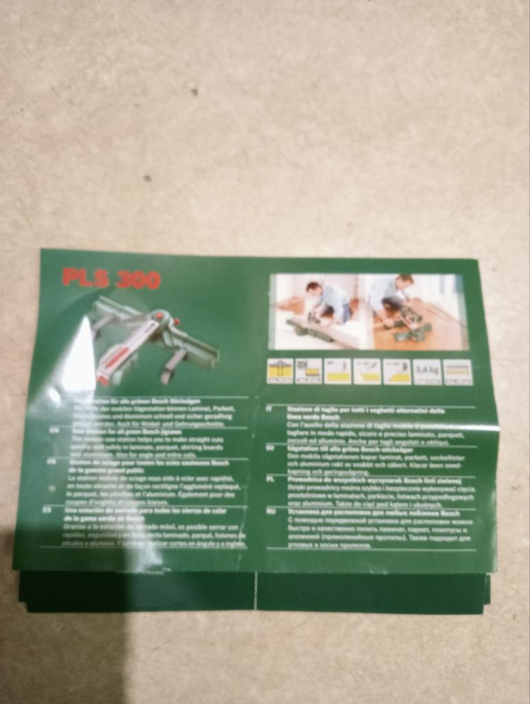 Bosch zaagstation, Ophalen, Nieuw, Bosch groen, 1200 watt of meer