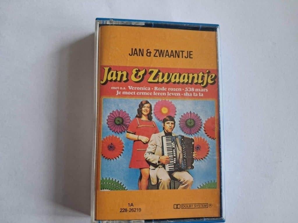 Jan & Zwaan – Jan & Zwaantje, Gebruikt, Bovema Negram, 1 bandje, Ophalen of Verzenden