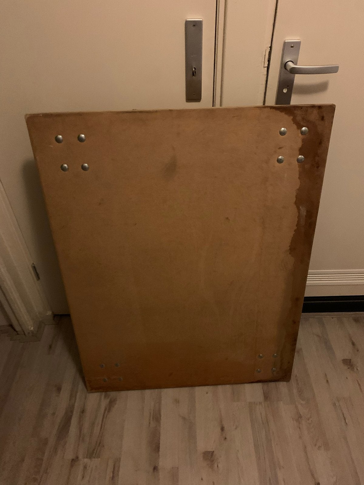 Kar houten plaat met wielen - Ideaal voor verplaatsen, Ophalen, Gebruikt