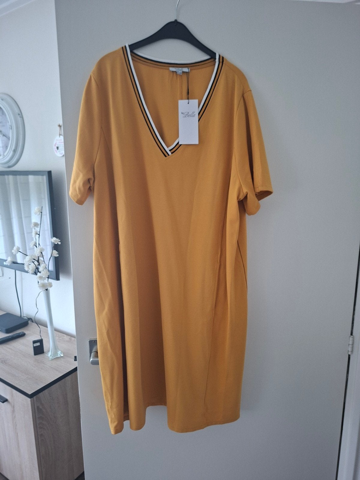 Nieuw By Bella shirt/jurk maat 54/56, Kleding | Dames, By Bella, Geel, Nieuw, Shirt of Top