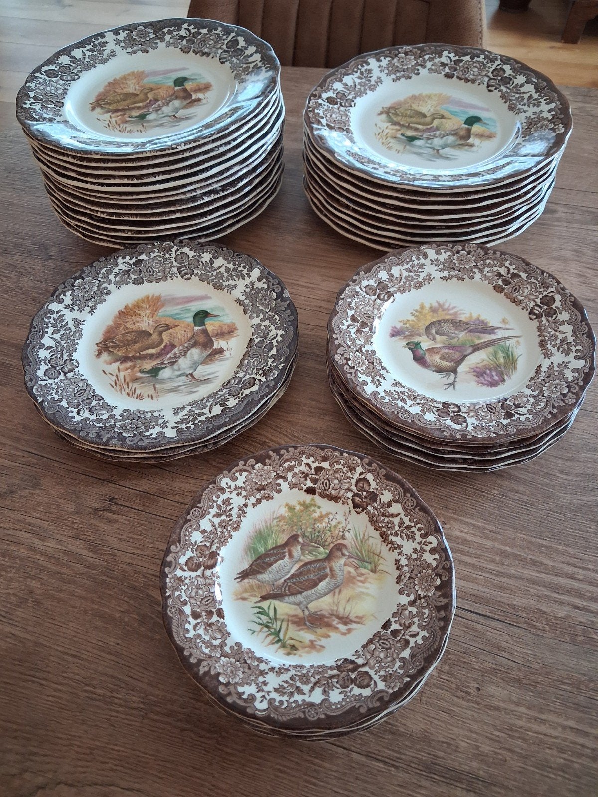 The Royal uWorcester Palissy game oud Engels jachtservies, Overige merken, Ophalen of Verzenden, Zo goed als nieuw, Bord(en)