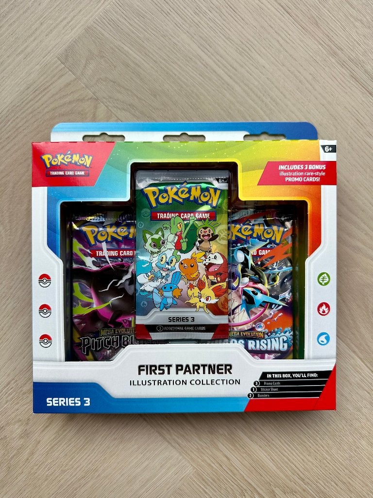 Pokémon First Partner Illustration Collection Series 3, Hobby en Vrije tijd, Verzamelkaartspellen | Pokémon, Ophalen, Nieuw, Booster