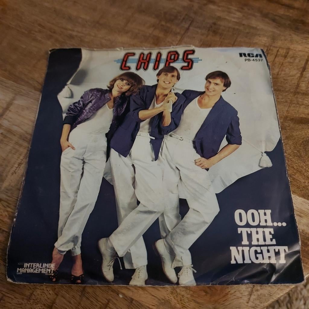 Chips  / ooh... the night, Ophalen of Verzenden, Zo goed als nieuw, Pop