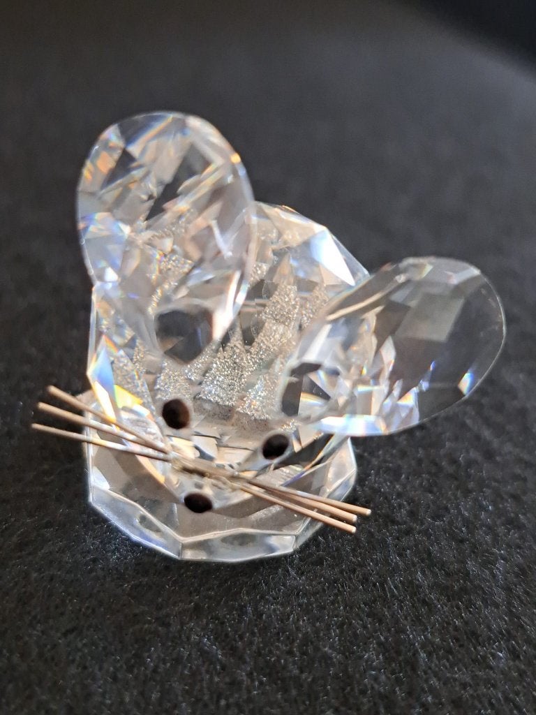 Swarovski beeldje muis, Ophalen of Verzenden, Zo goed als nieuw, Figuurtje