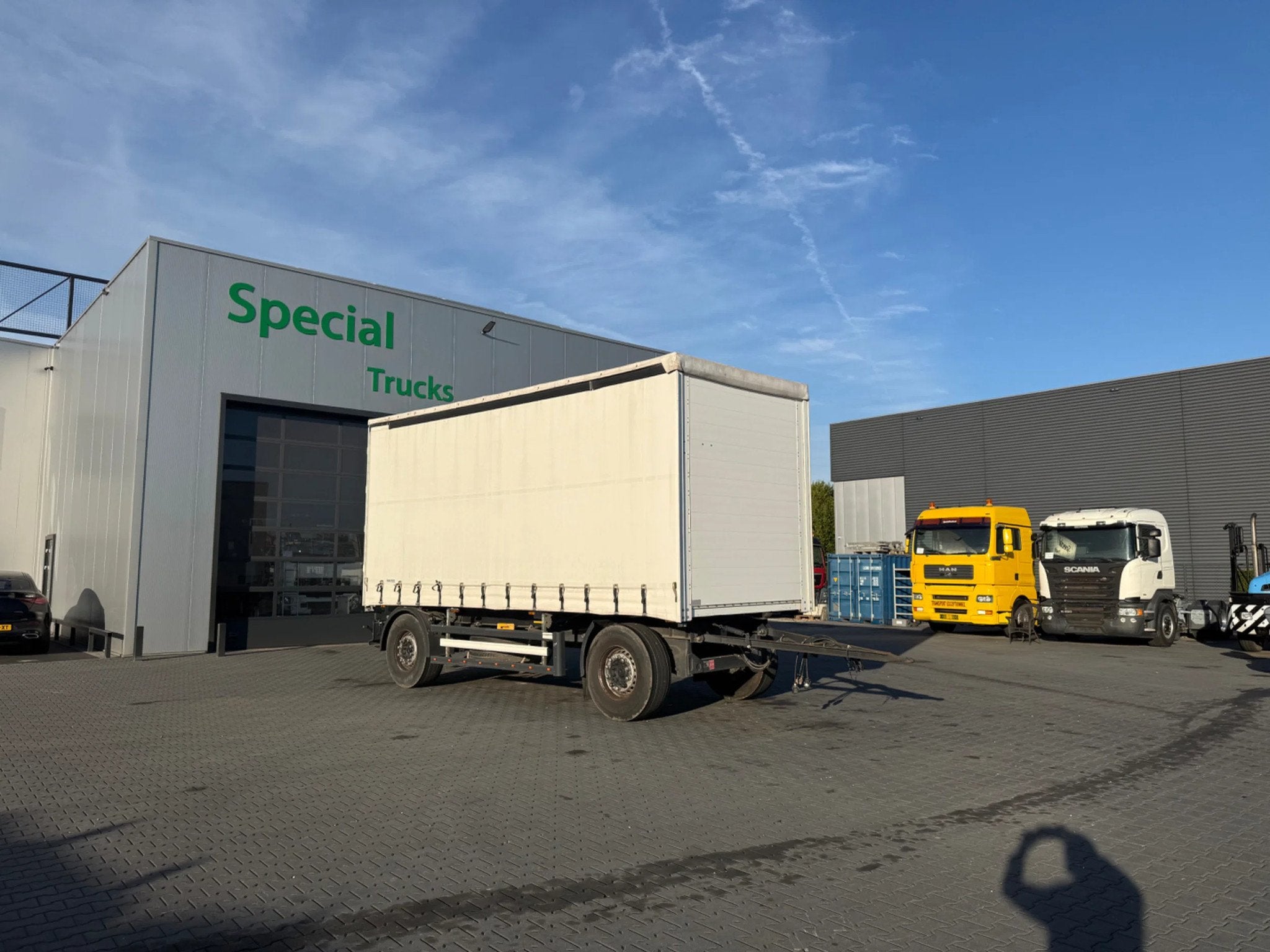 Ackermann PA-F 18/6.4E / 2-assige schuifzeilaanhanger / 18.0, Overige brandstoffen, Bedrijf, Aanhangers en Opleggers, Te koop