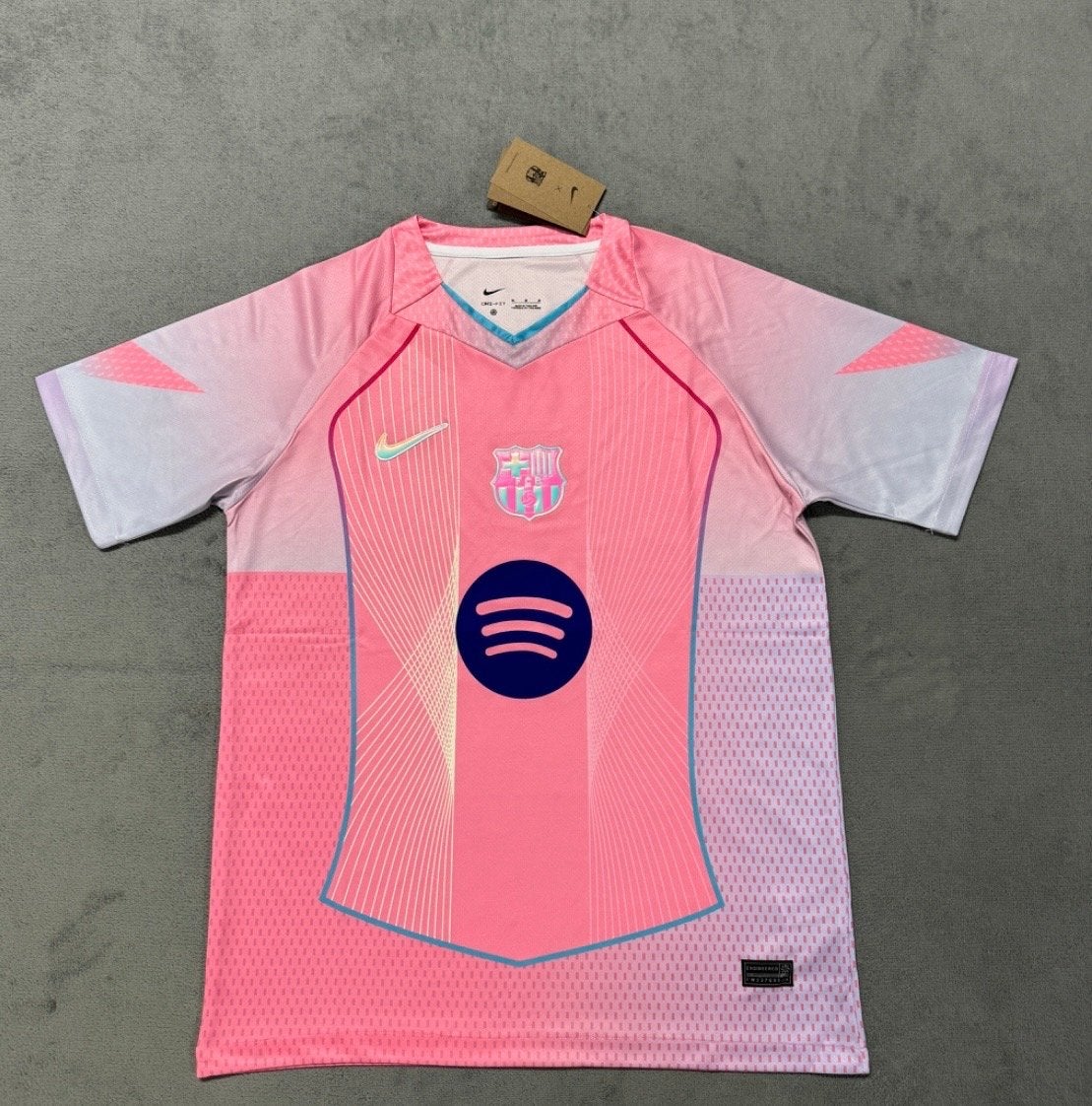 Barcelona Voetbalshirt - Alle Maten & Namen Beschikbaar, Nieuw, Overige maten, Ophalen of Verzenden, Roze