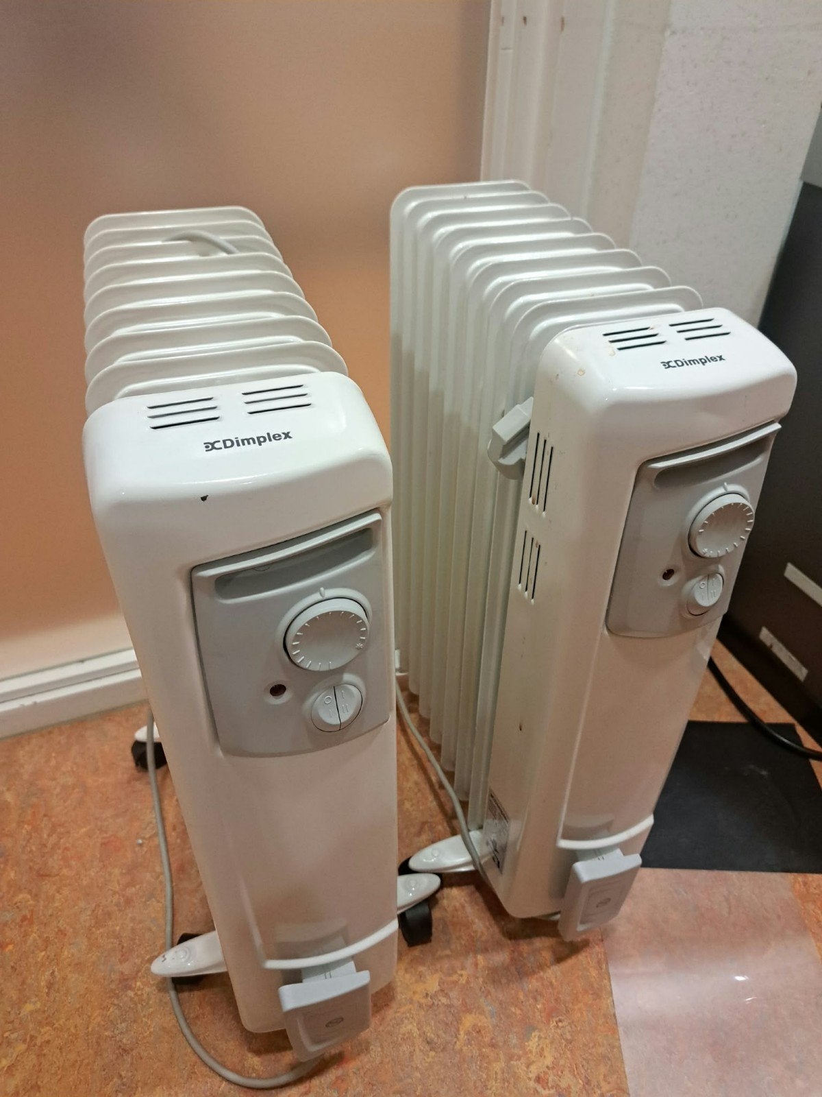 verrijdbare radiatoren Dimplex, Ophalen, 30 tot 80 cm, Gebruikt, Radiator