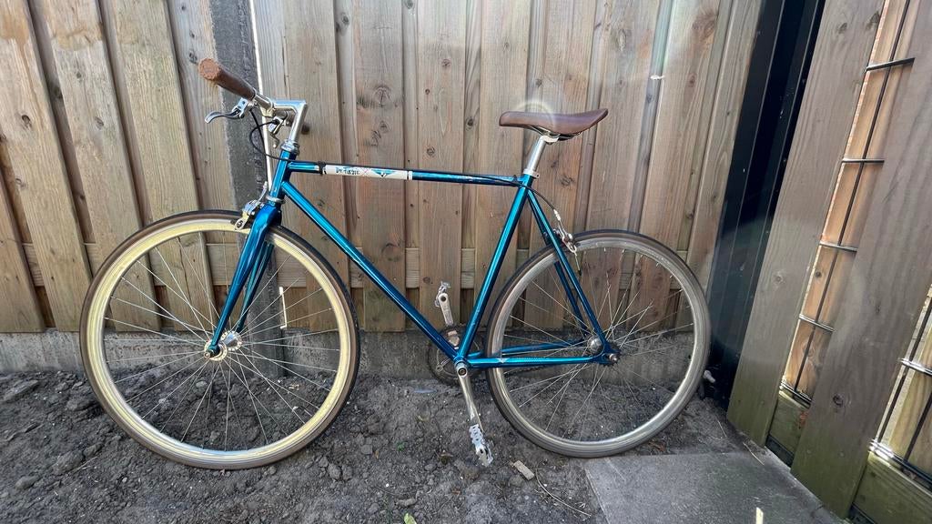 Fixed Gear / Single Speed fiets - De Fixie, Gebruikt, Velgrem, 53 tot 57 cm, Ophalen