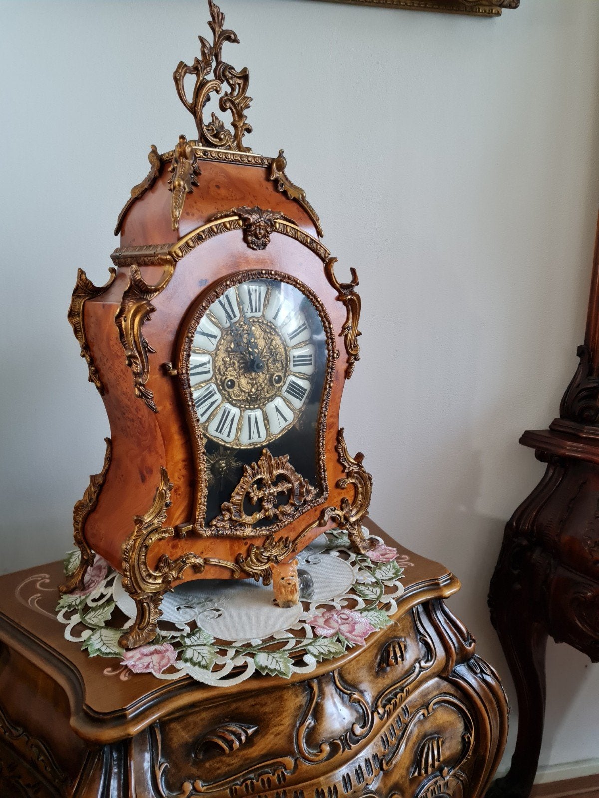 boulle klok, Ophalen