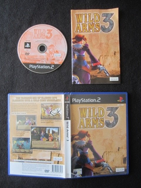 PS2 - Wild Arms 3 III - Playstation 2, Spelcomputers en Games, 1 speler, Ophalen of Verzenden, Zo goed als nieuw, Role Playing Game (Rpg)