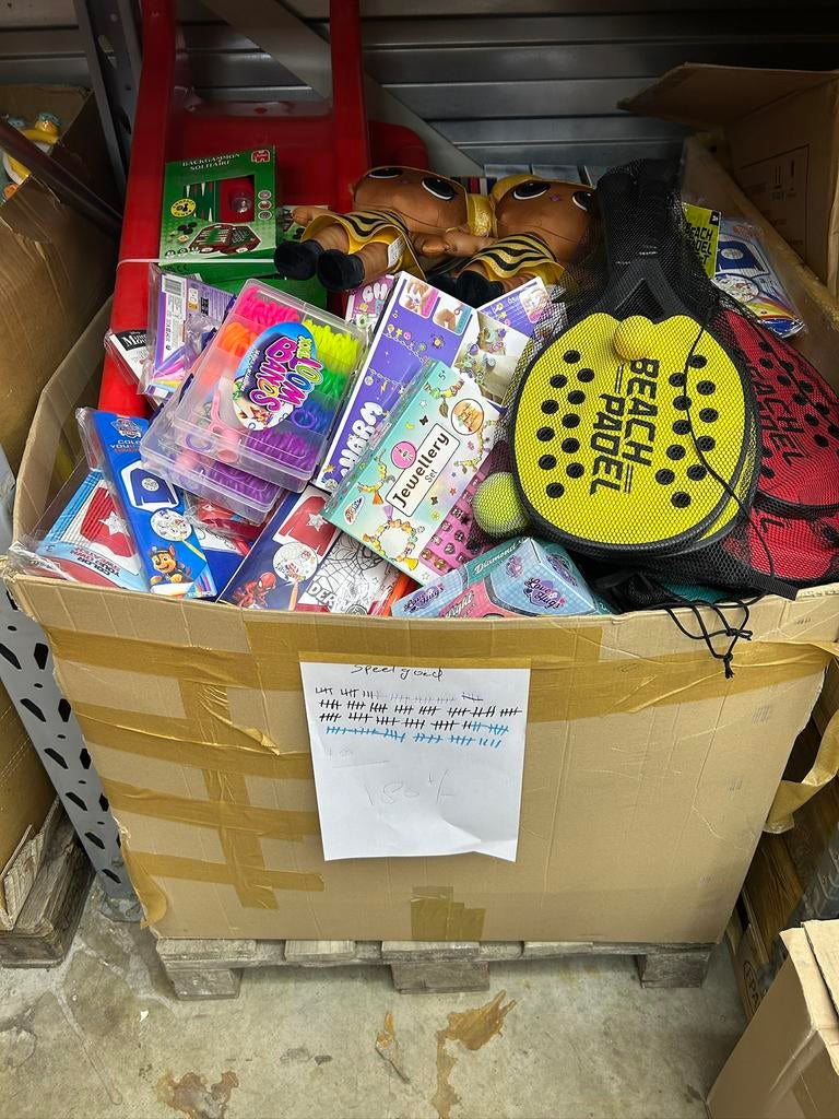 Mixpallet partijen handel speelgoed schoolmateriaal, Diversen, Ophalen, N, N, Nieuw