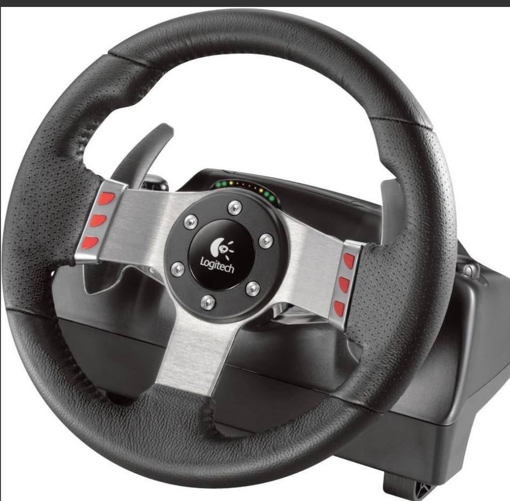 Logitech G27 Racestuur met Pedaal Set, Racestuur, Gebruikt, Force feedback, Ophalen of Verzenden
