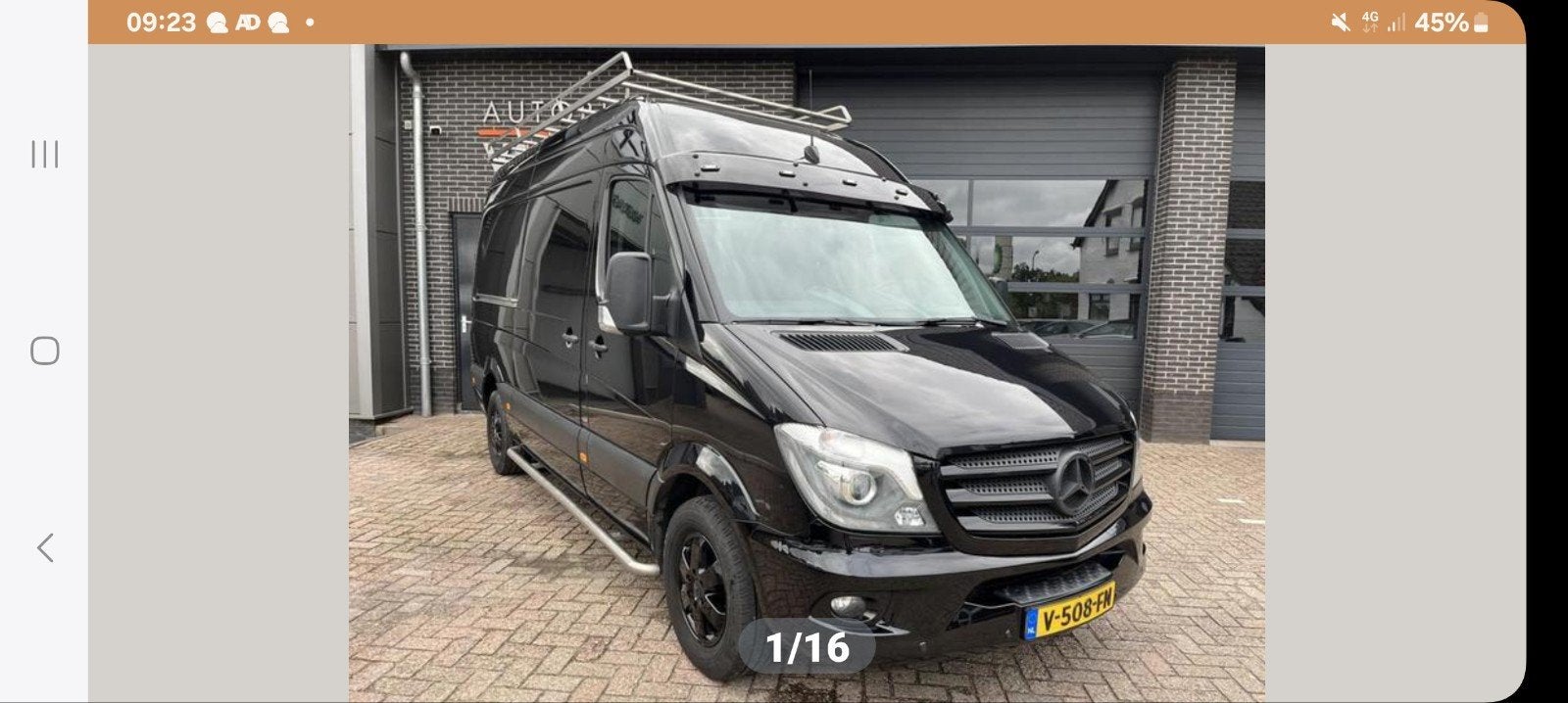 mercedes sprinter equinox imperiaal lengte 2, Auto diversen, Ophalen