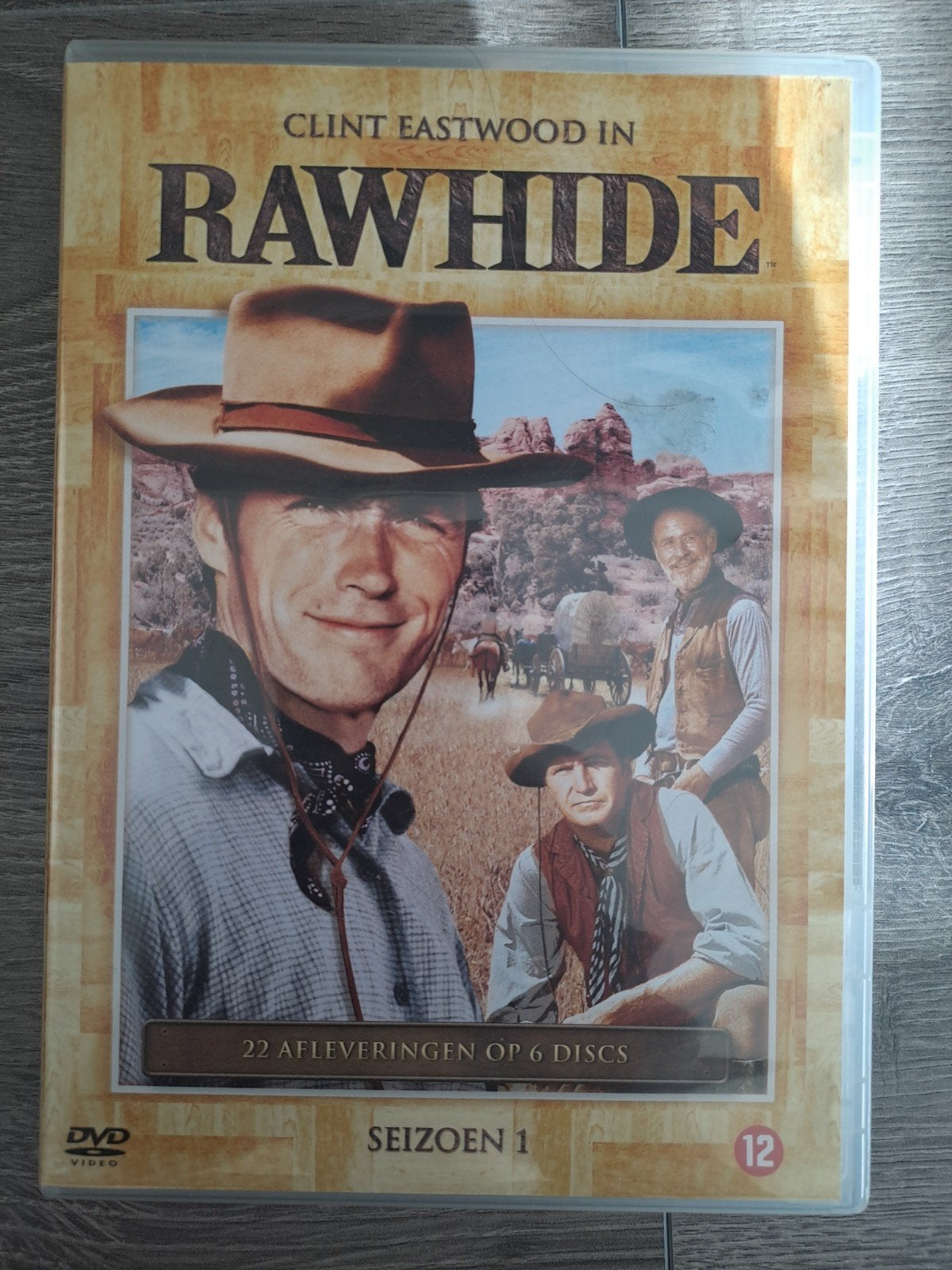 Rawhide Seizoen 1 DVD - Clint Eastwood Western Serie, Cd's en Dvd's, Seizoen 1, Nederlands, Ophalen of Verzenden, Actie en Avontuur