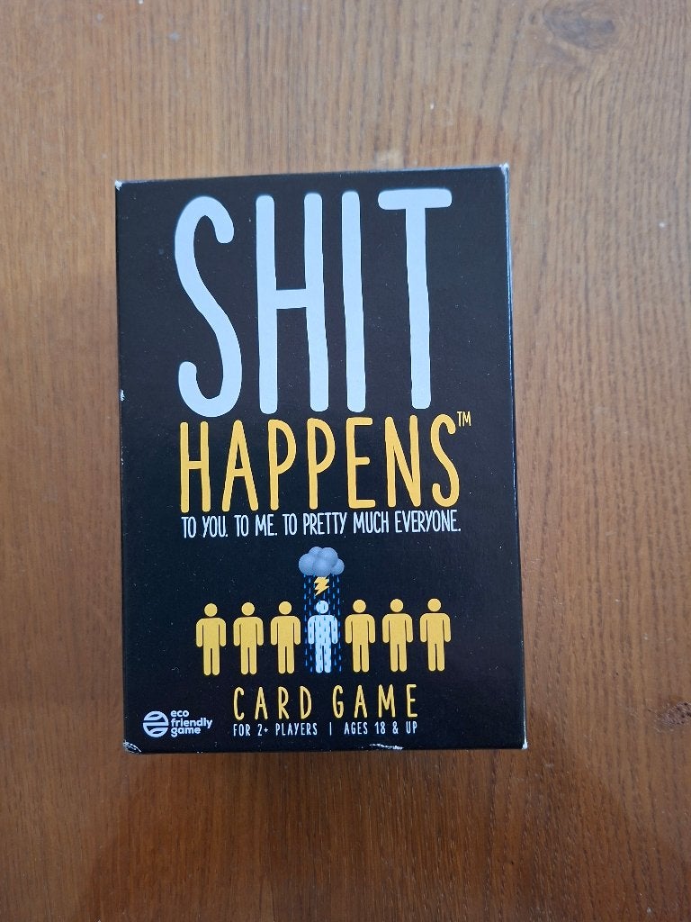 Kaartspel Shit Happens, Vijf spelers of meer, Ophalen of Verzenden, Zo goed als nieuw, Goliath