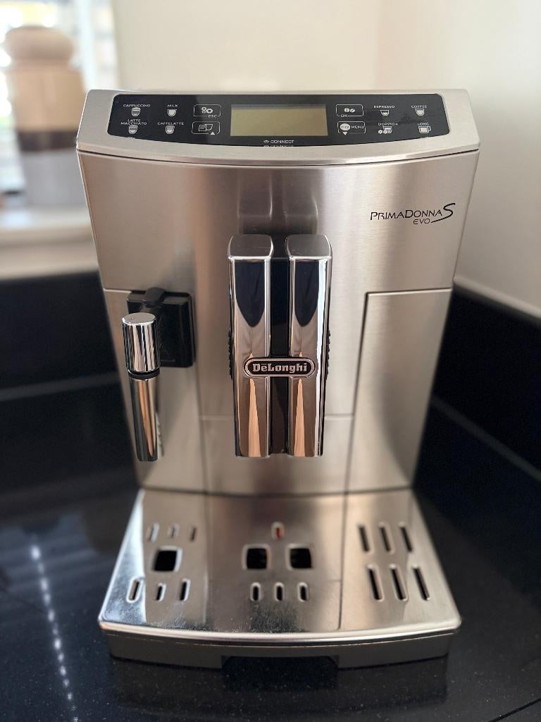 Delonghi Prima Donna S Evo volautomatische koffieapparaat, Witgoed en Apparatuur, Ophalen, Afneembaar waterreservoir, Koffiemachine