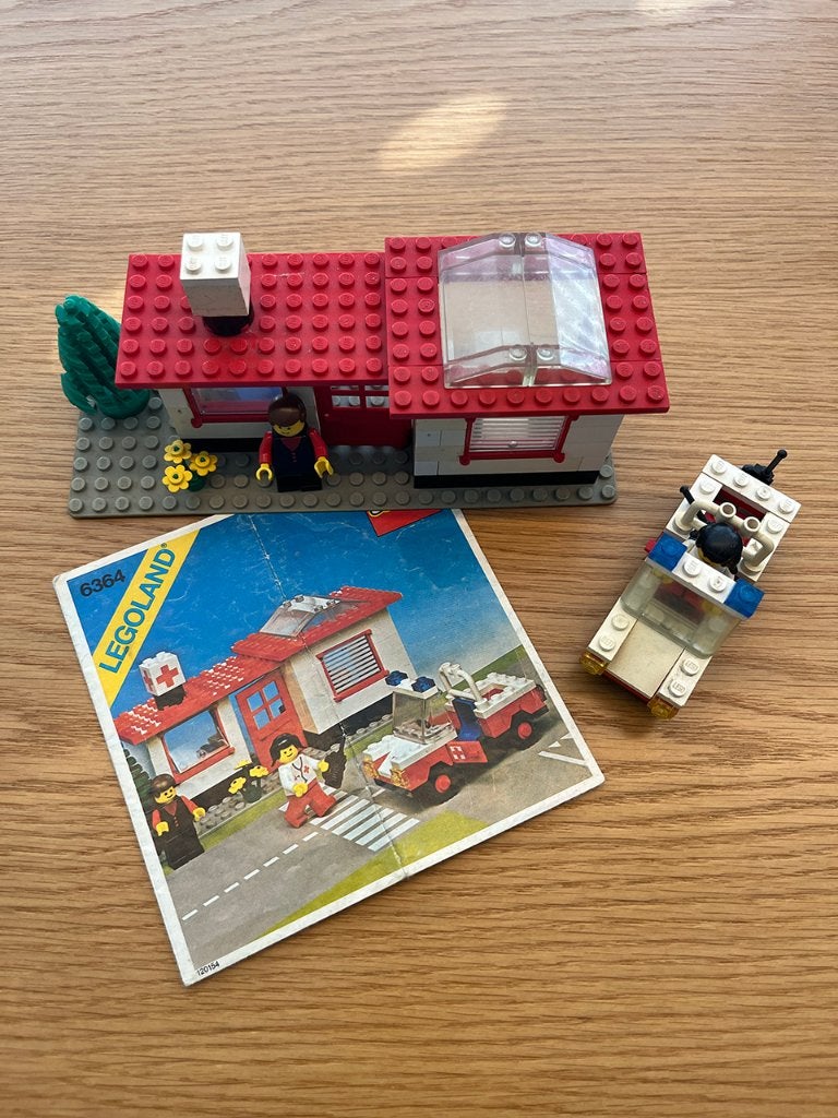LEGO set 6364 (ziekenhuis/EHBO), Kinderen en Baby's, Speelgoed | Duplo en Lego, Ophalen, Compleet, Gebruikt, Lego