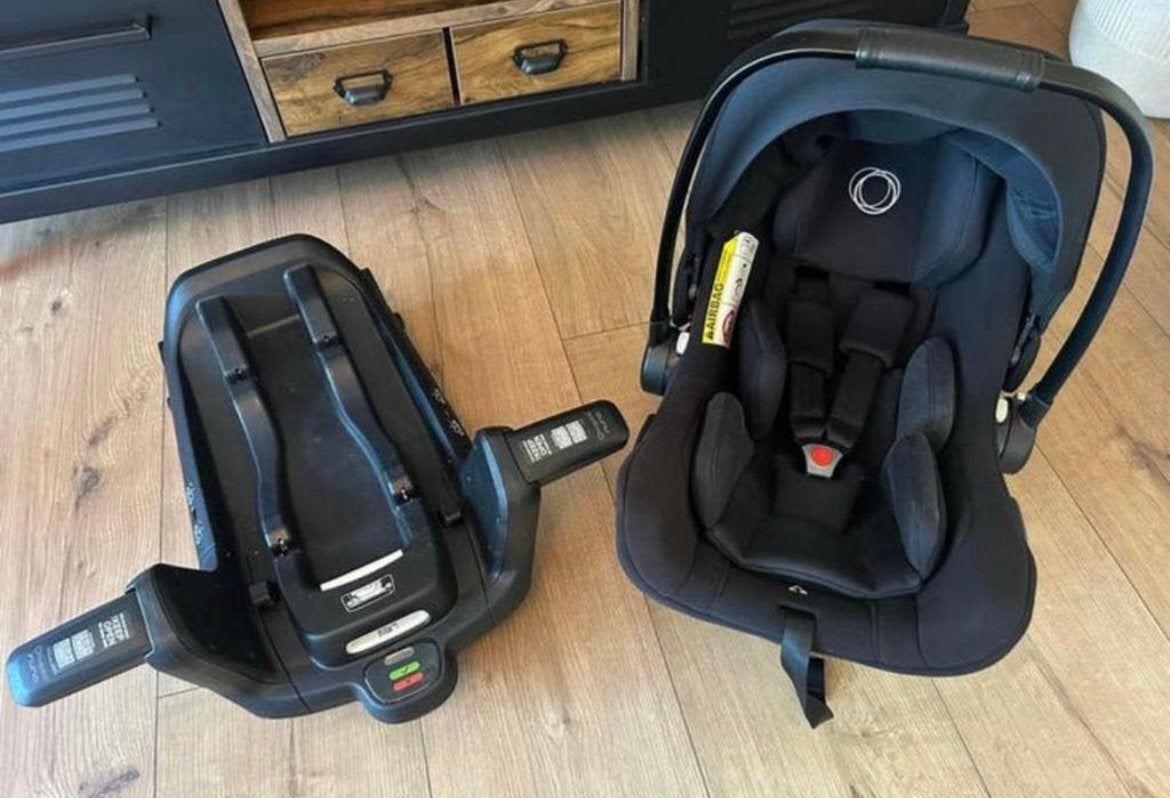 Maxi Cosi Nuna Bugaboo Turtle met Isofix base, Ophalen, Zo goed als nieuw, Maxi-Cosi, Isofix