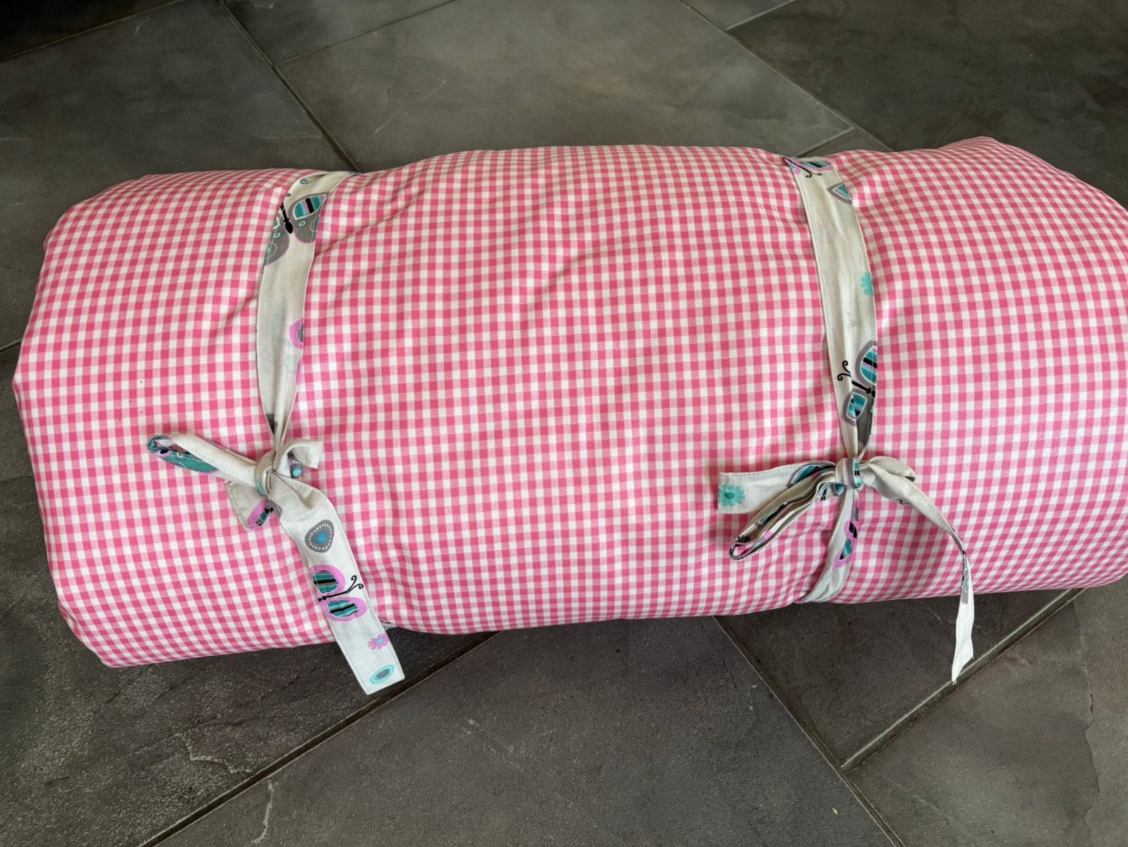 Verschoningsmat xl 160cm oprolbaar met stoffen linten, Ophalen of Verzenden, Nieuw