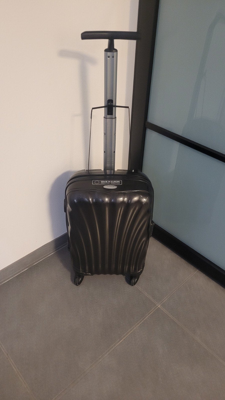 Samsonite C-Lite Spinner Handbagage 55CM ZGAN, Ophalen, 50 tot 60 cm, Hard kunststof, Zo goed als nieuw