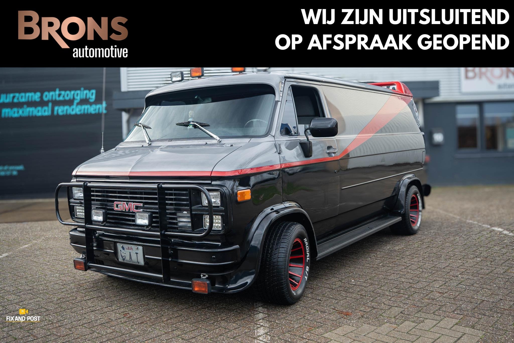 GMC Van A-team G20 van compleet met interieur, Gebruikt, 8 cilinders, Bedrijf, 171 pk