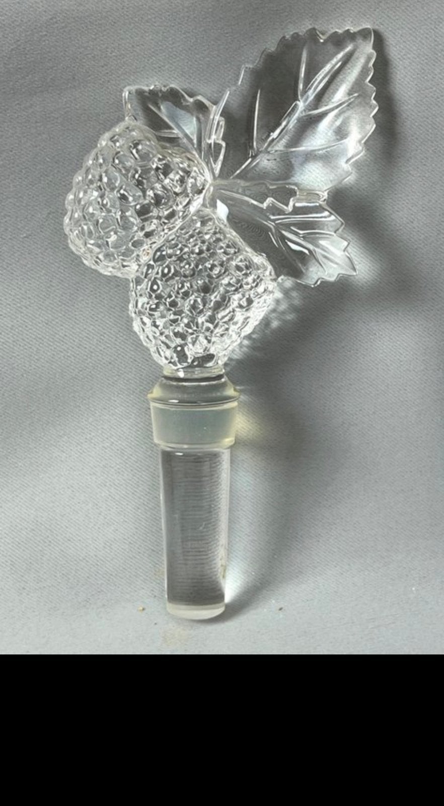 Flessenstop, glas, Ophalen of Verzenden
