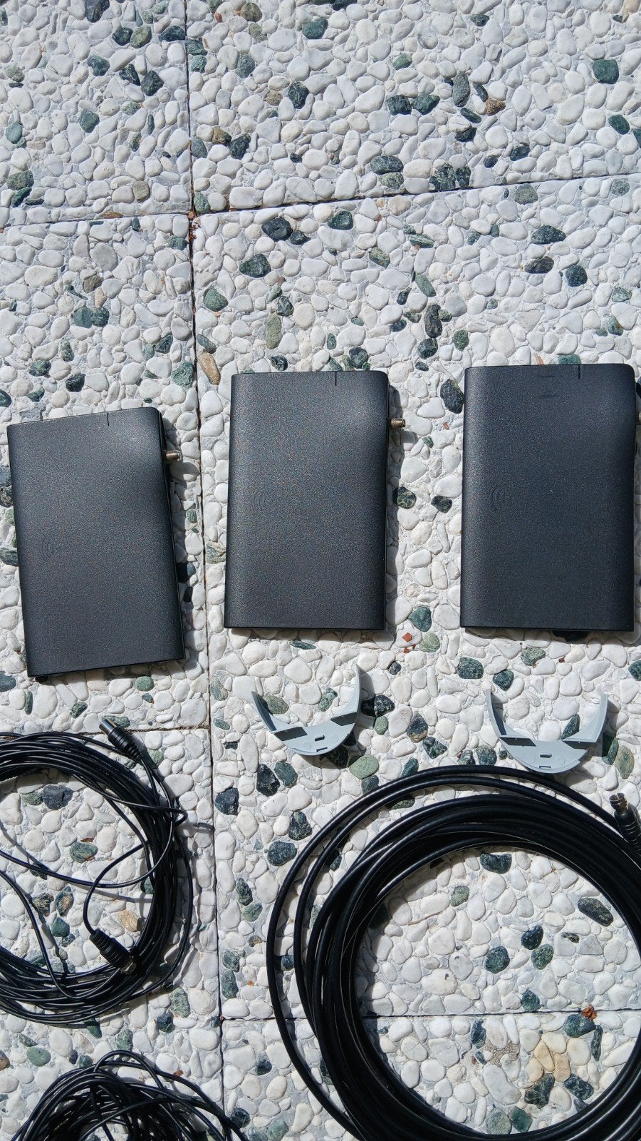 digitenne antennes met kabel, Ophalen