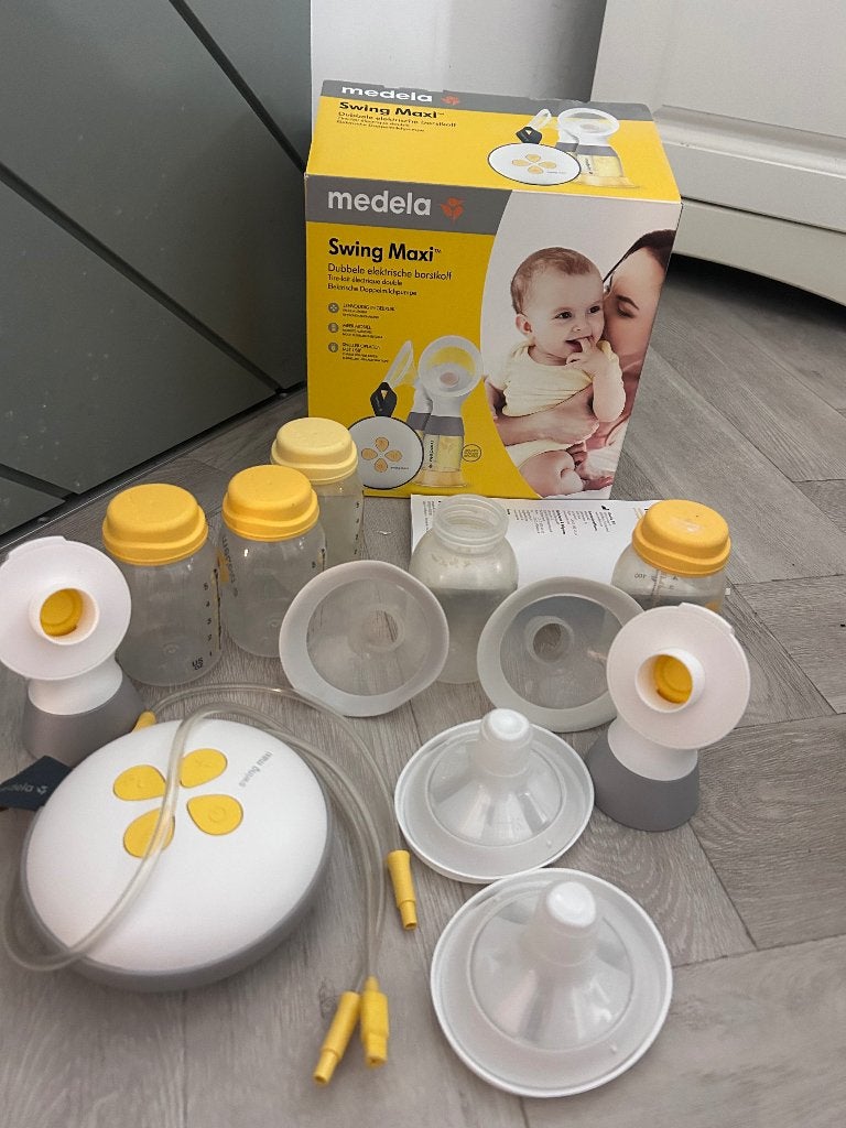 Kolf medela maxi swing vorig jaar gekocht, Medela, Draagbaar, Borstkolf, Ophalen of Verzenden