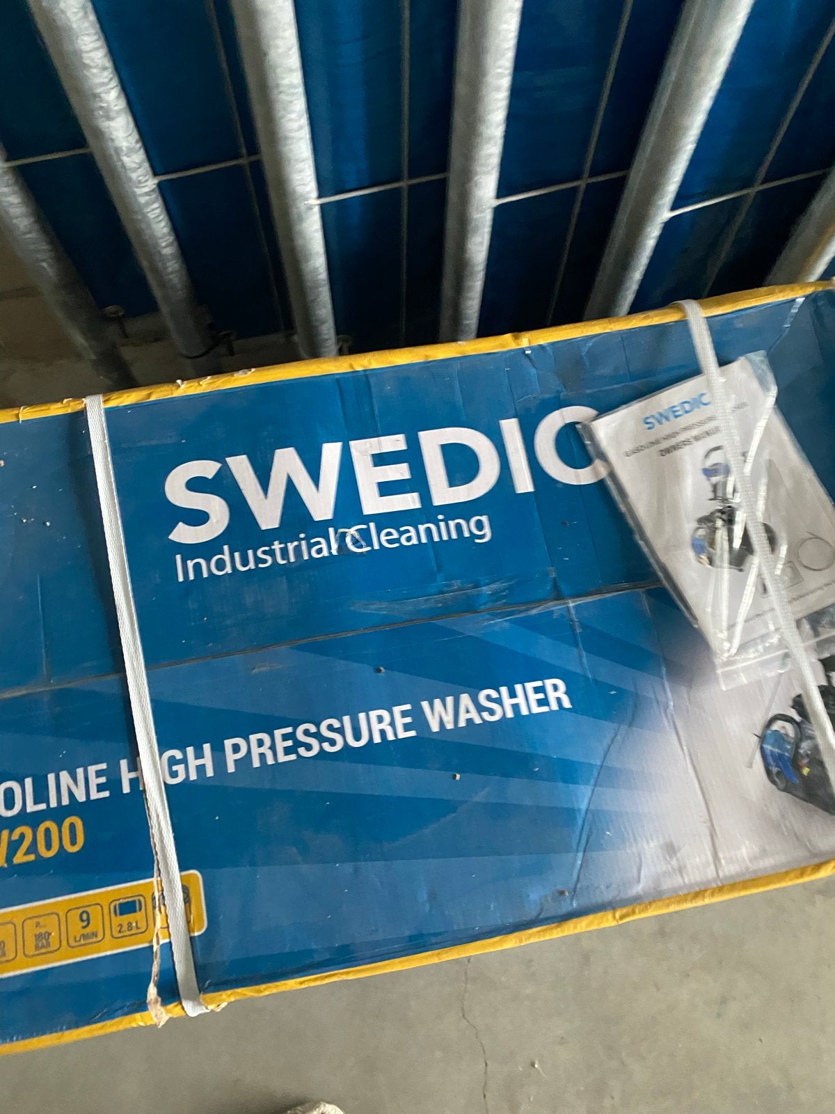 Swedic HPW200 Benzine Hogedrukreiniger - Industriële Kwalite, Ophalen