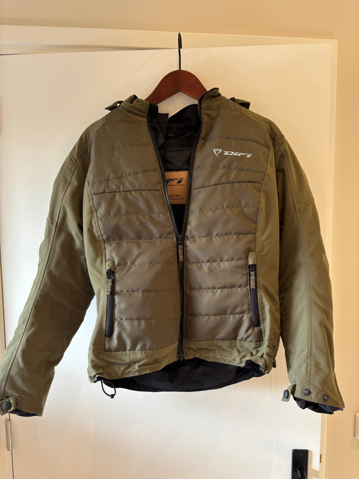 Dames Difi motorjack met uitneembare binnenjas - Zomermodel, Motoren, Ophalen of Verzenden, Tweedehands, Dames, Jas | textiel