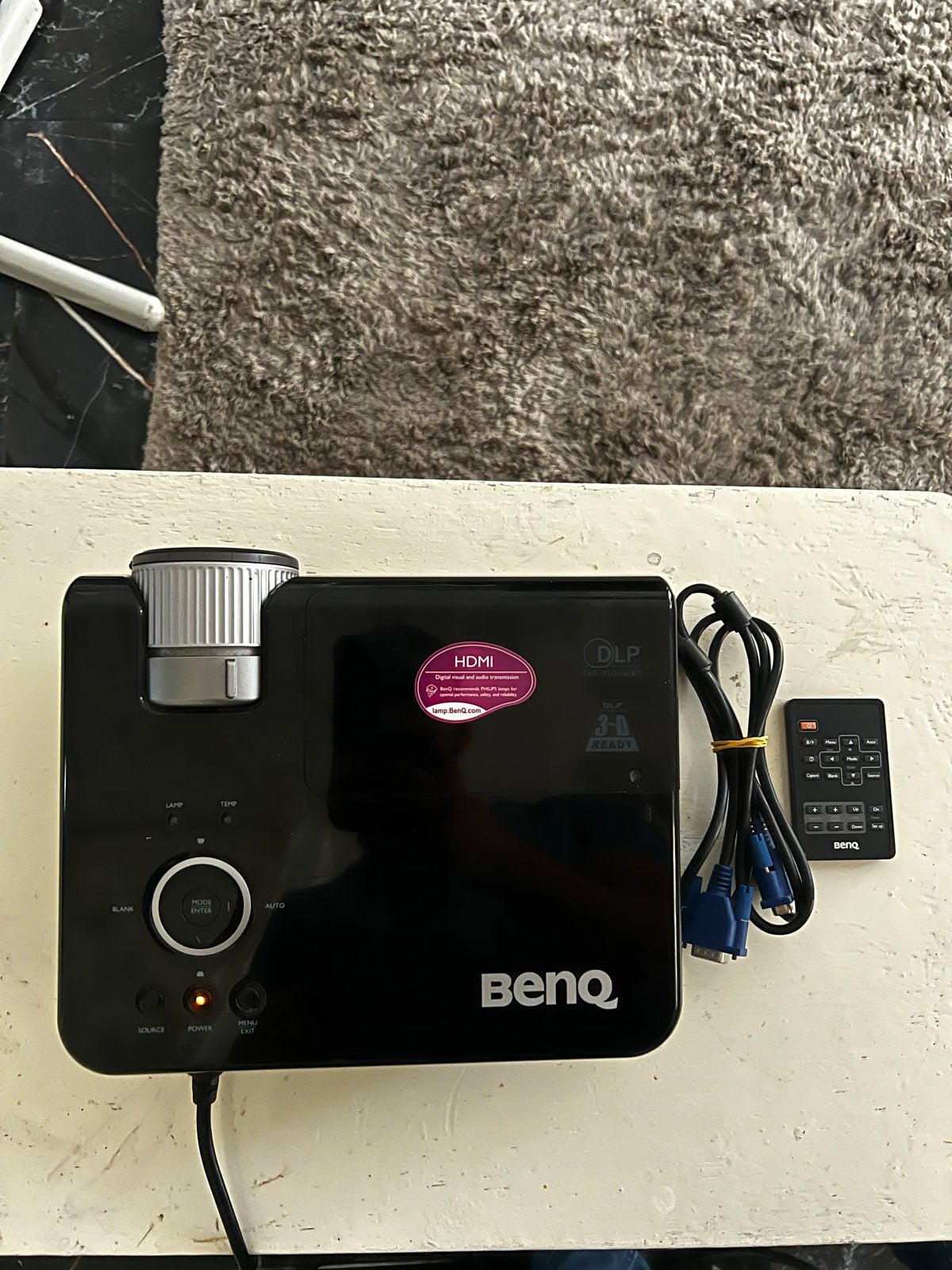 BenQ HS510 DLP Beamer Full HD 3D Ready Projector, Verzenden, Zo goed als nieuw, DLP, Full HD (1080)