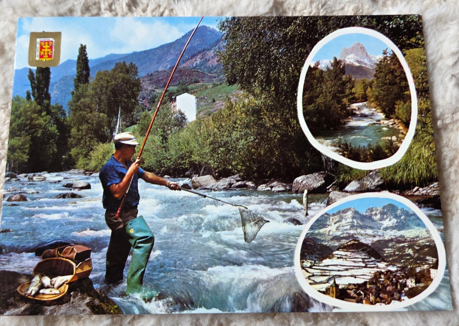 Visserij in de Spaanse Pyreneeën, Verzenden, 1960 tot 1980, Ongelopen, Overige thema's