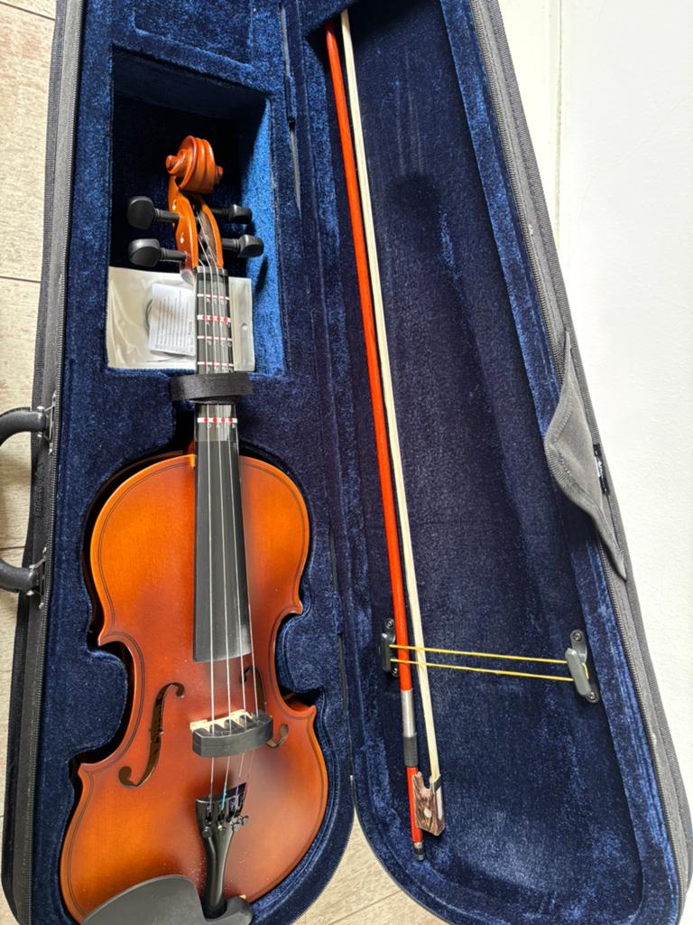 Aileen Violin 4/4 for beginners with accessories, Muziek en Instrumenten, Strijkinstrumenten | Violen en Altviolen, Ophalen, Viool