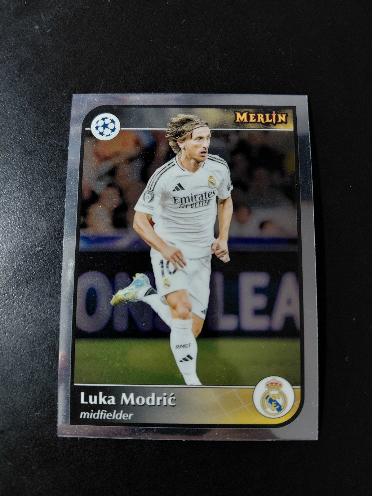 luka modric (real madrid) topps chrome merlin, Verzenden, Nieuw, Buitenlandse clubs, Spelerskaart
