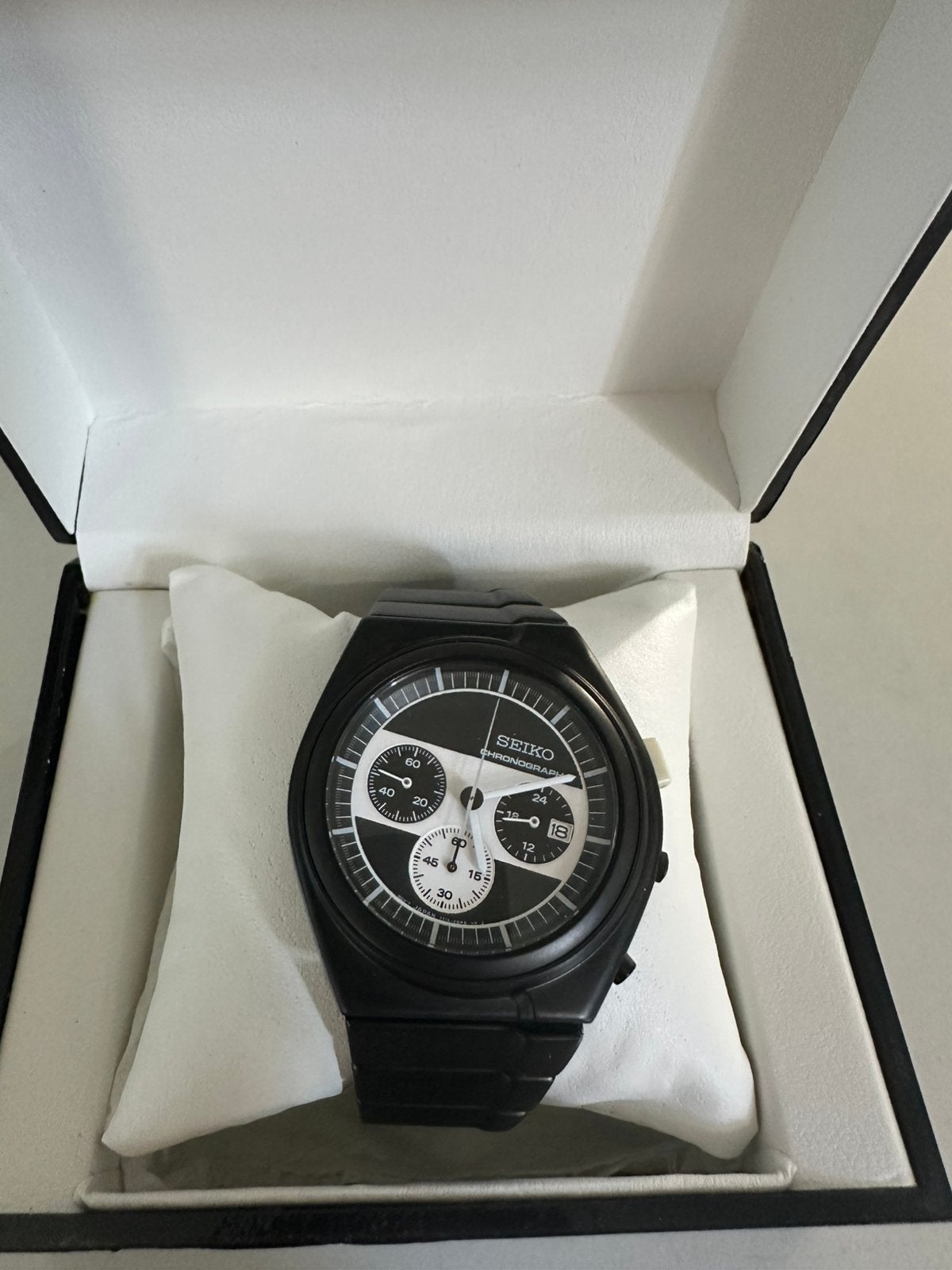 Seiko jdm Giugiaro, Sieraden, Tassen en Uiterlijk, Gebruikt, Staal, Polshorloge, Ophalen of Verzenden
