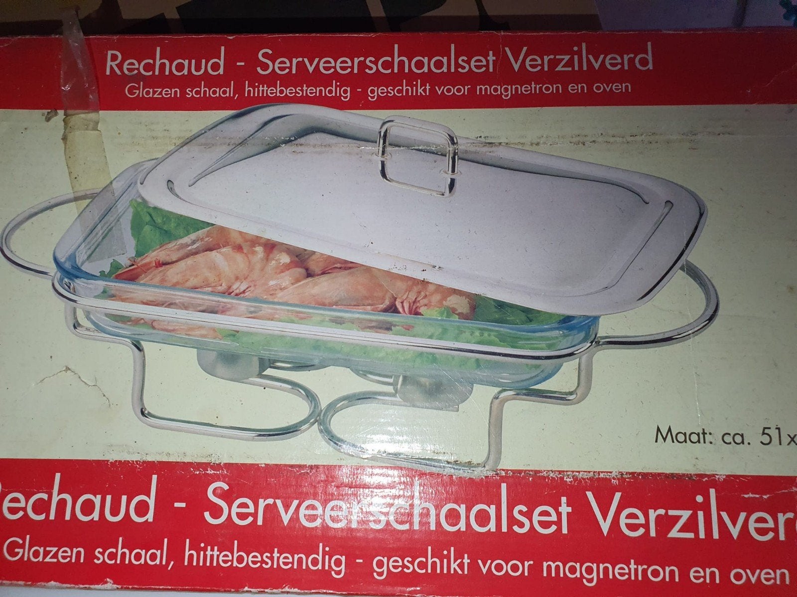 Serveerschaal, Ophalen, Zo goed als nieuw