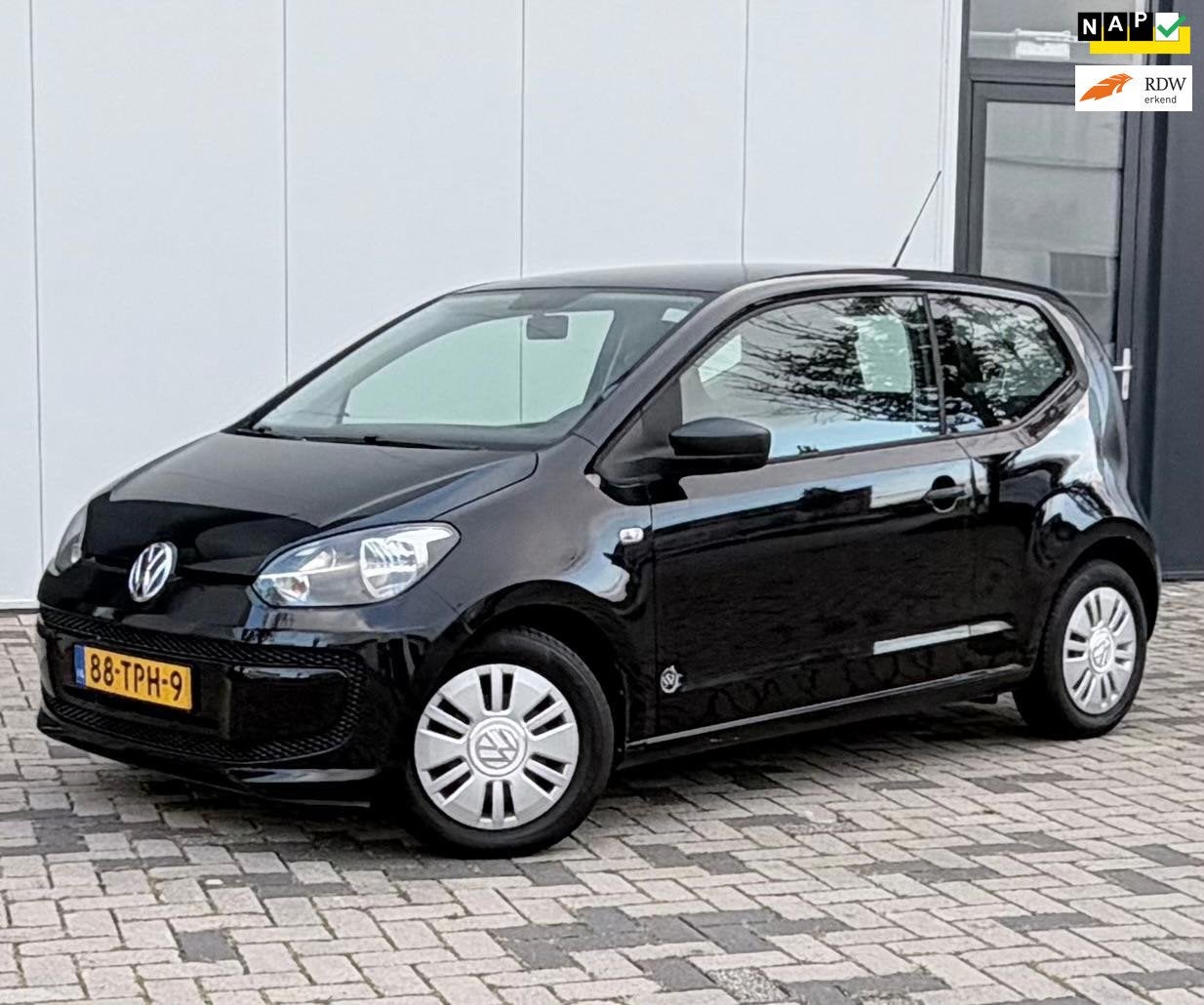 Volkswagen Up! 1.0 take up! BlueMotion, Auto's, Voorwielaandrijving, Up!, 840 kg, Zwart