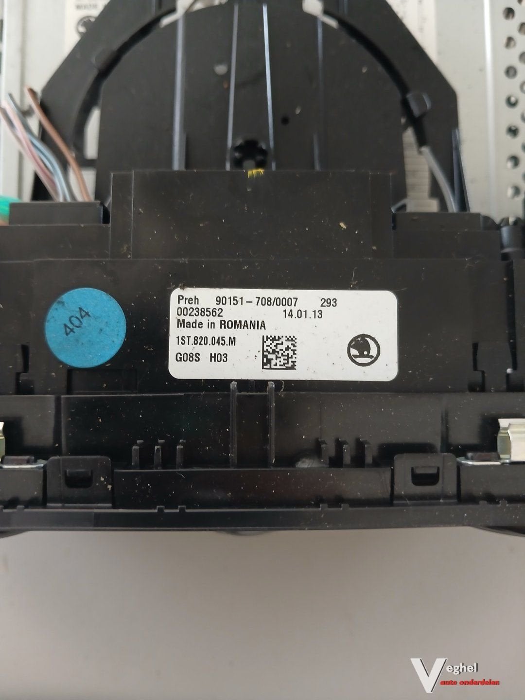 Skoda Citigo 1.0B 5drs Radio cd speler met boekje '13, Gebruikt, -, -, Ophalen of Verzenden