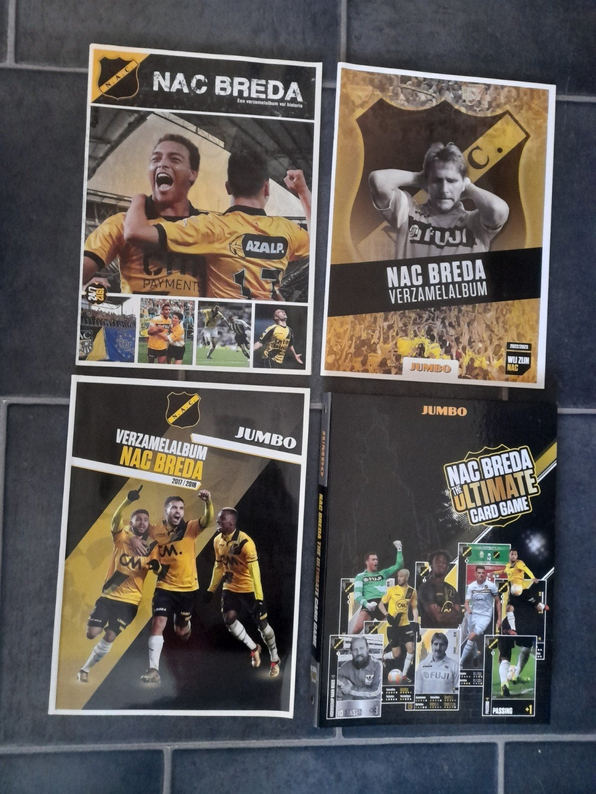 NAC Breda Verzamelaarsalbums en Ultimate Card Game, Jumbo, Ophalen of Verzenden