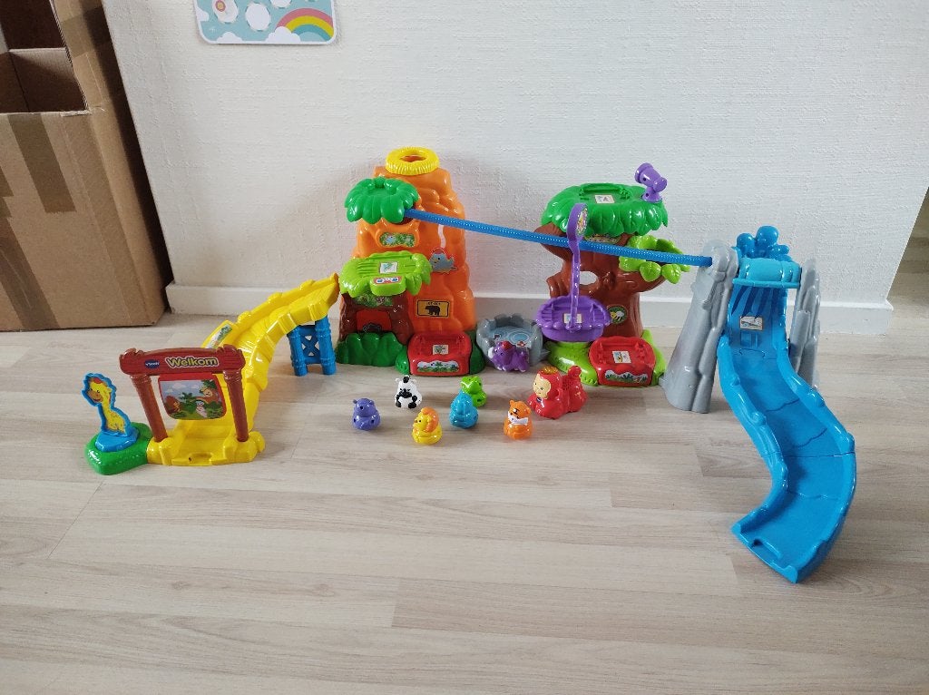 Vtech Zoef Zoef Avonturenjungle, Kinderen en Baby's, Speelgoed | Vtech, Ophalen of Verzenden, Gebruikt, 6 maanden tot 2 jaar