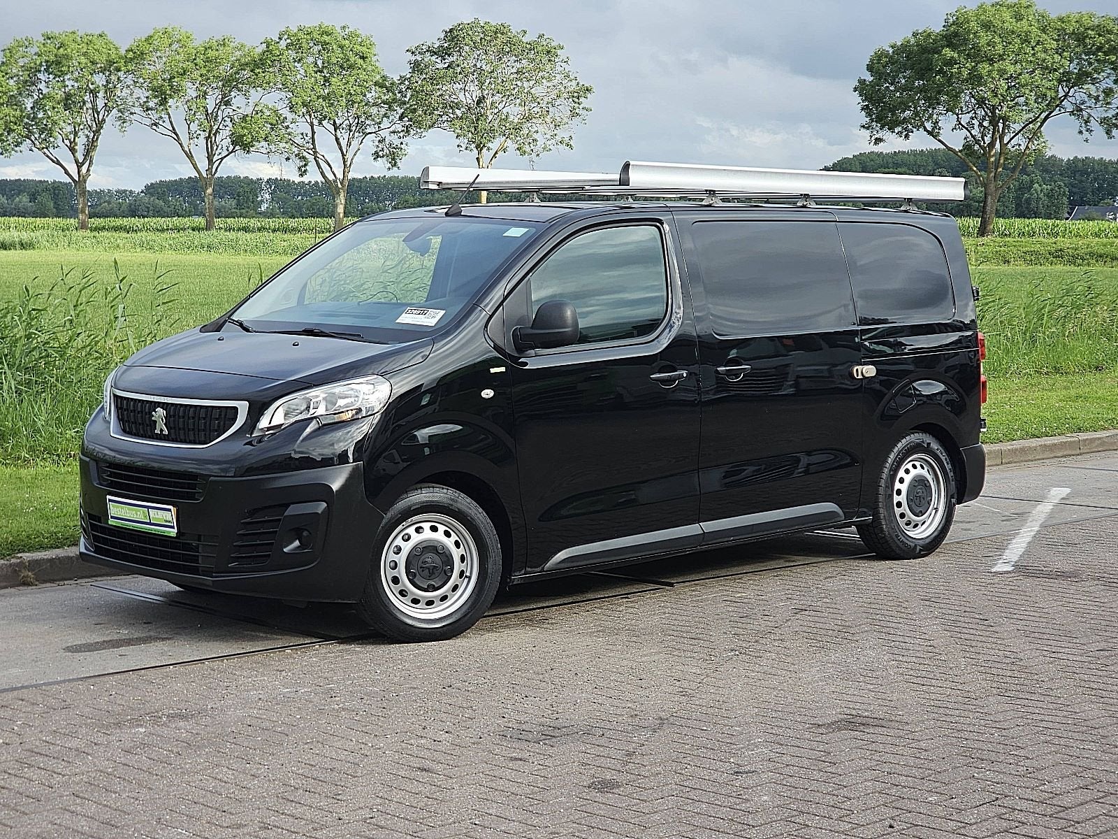 PEUGEOT EXPERT 1.6 ac 3-zits euro6, Voorwielaandrijving, Gebruikt, Euro 6, Zwart