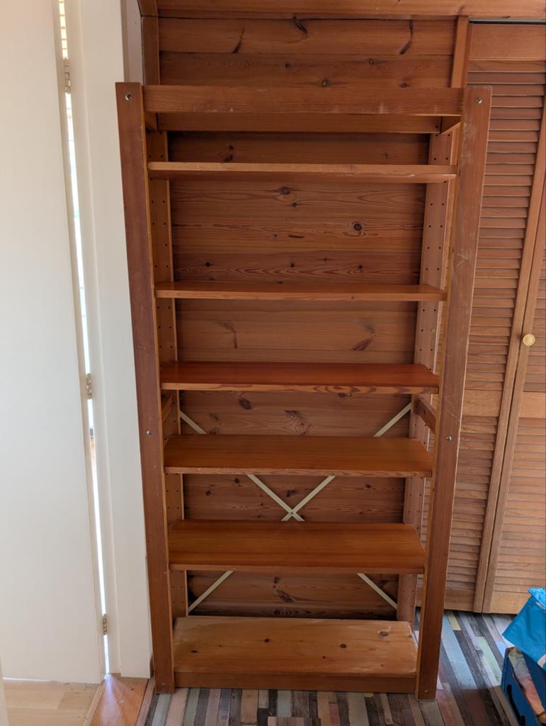 Lundia kast - massief grenenhout, Huis en Inrichting, Ophalen, Met plank(en), Gebruikt, 200 cm of meer