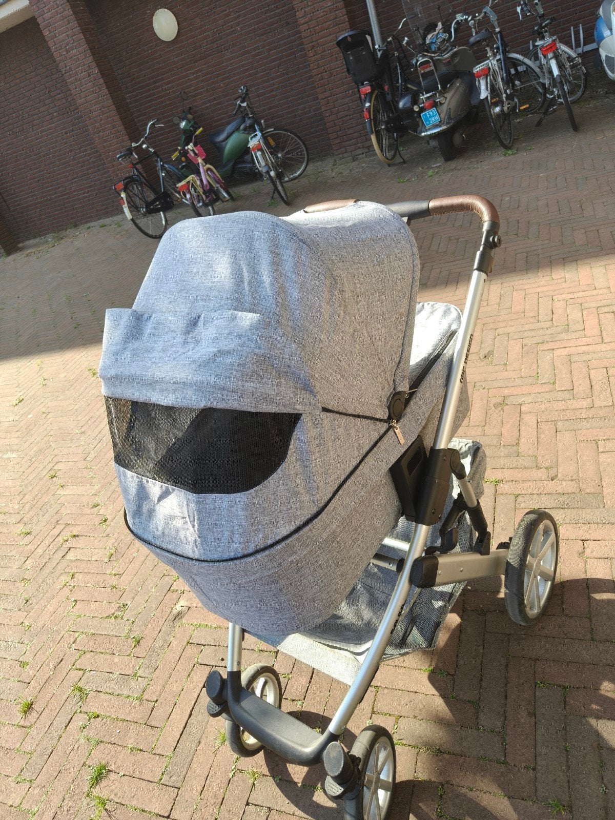 Foto 10 van ABC Design kinderwagen. Complete set van baby tot peuter