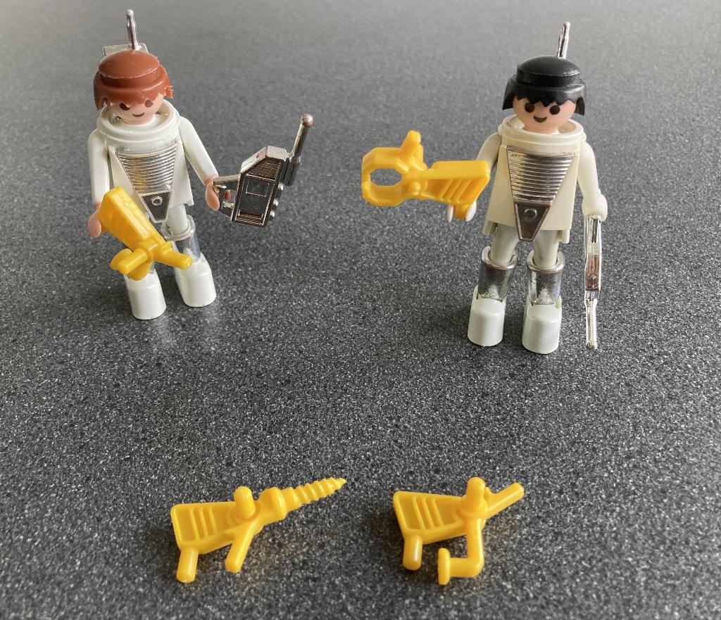 Playmobil 3320 Playmospace 2 astronauten met toebehoren, Ophalen of Verzenden, Gebruikt