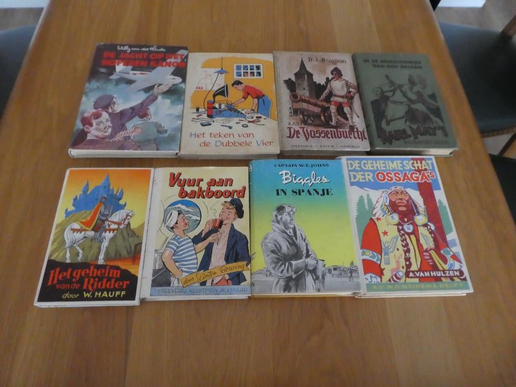 Te koop diverse jongensboeken, Boeken, Ophalen, Gelezen