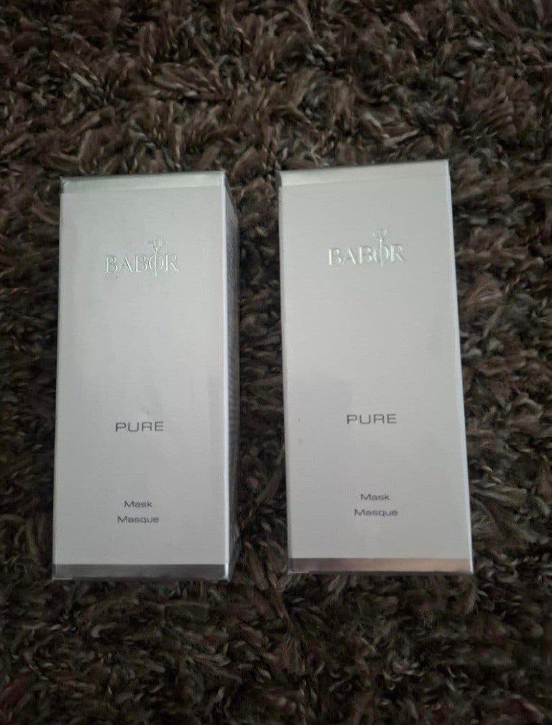 2 nieuwe Babor pure mask (advr 434), Ophalen of Verzenden, Nieuw, Gehele gezicht, Verzorging