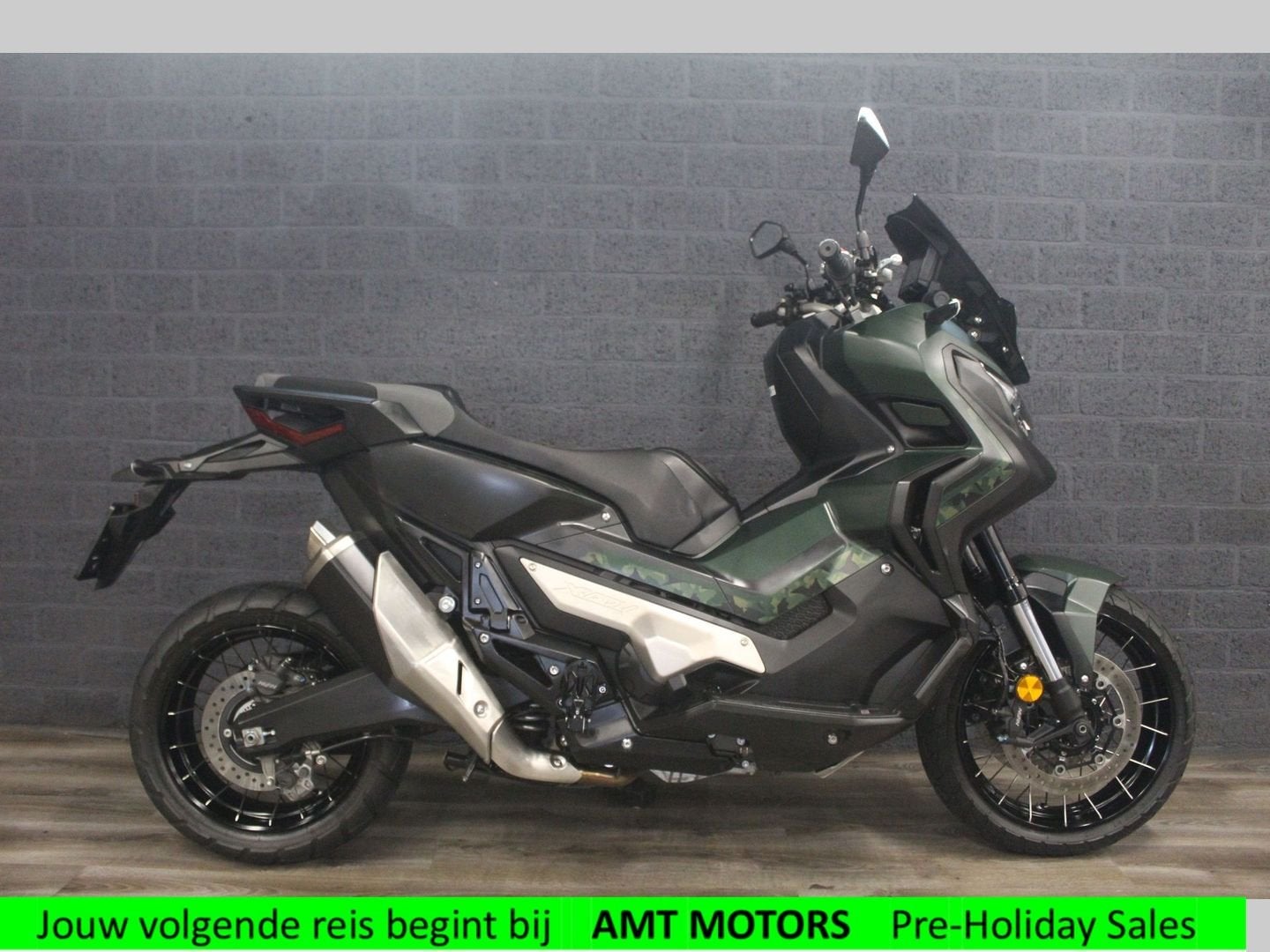 HONDA X-ADV SPECIAL EDITION (bj 2020) 13,269 km Camo Green, Motoren, Motoren | Honda, Bedrijf, Scooter, Minimaal motorrijbewijs A2